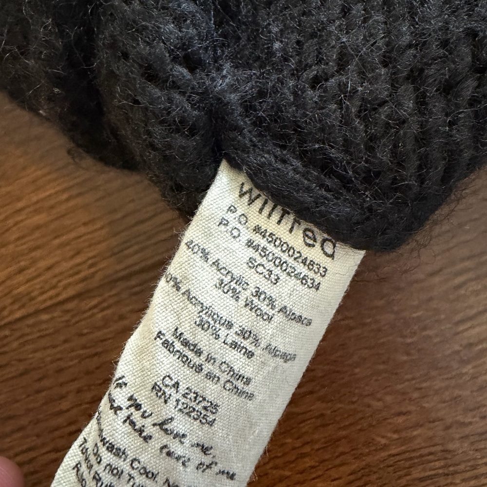 Wilfred Black Knit Cardigan - Picture 5 of 5